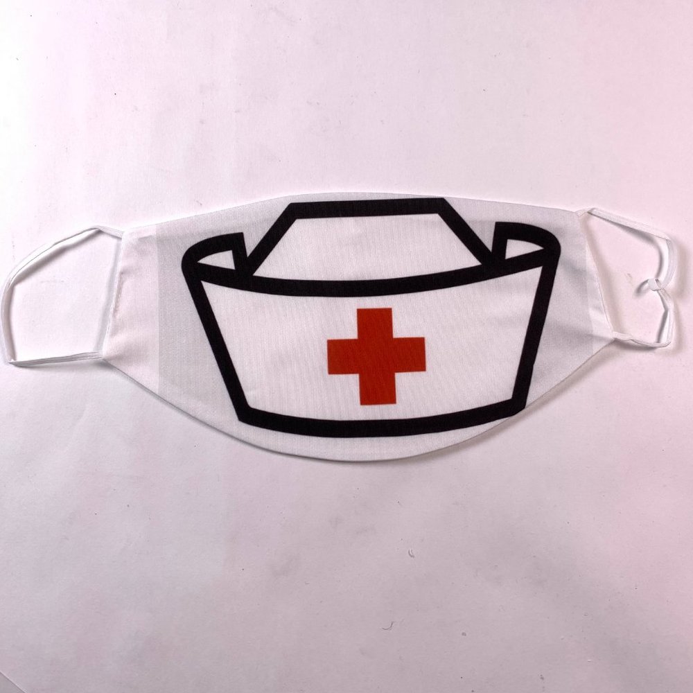 Nurse Hat Face MAsk